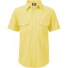 image2T16Y Boys Short Sleeve Button Down Toddler Dress Shirt Oxford Uniform Shirt with Chest Pocket313yellow
