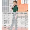 image2T16Y Boys Short Sleeve Button Down Toddler Dress Shirt Oxford Uniform Shirt with Chest PocketGreen