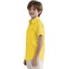 image2T16Y Boys Short Sleeve Button Down Toddler Dress Shirt Oxford Uniform Shirt with Chest PocketYellow
