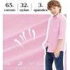 image9 Month16Y Boys Long Sleeve Button Down Toddler Dress Shirt Oxford Uniform Shirt with Chest PocketFboy Dress Shitrspink