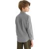 image9 Month16Y Boys Long Sleeve Button Down Toddler Dress Shirt Oxford Uniform Shirt with Chest PocketGray