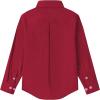 image9 Month16Y Boys Long Sleeve Button Down Toddler Dress Shirt Oxford Uniform Shirt with Chest PocketJboys Dress Shitrsburgundy