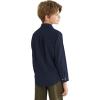 image9 Month16Y Boys Long Sleeve Button Down Toddler Dress Shirt Oxford Uniform Shirt with Chest PocketNavy