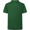 imageQBK 2T16Y Boys School Uniform Pique Polo Kids Performance Neon Short Sleeve Collared Golf Shirt for Toddler to YouthKelly Green
