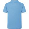 imageQBK 2T16Y Boys School Uniform Pique Polo Kids Performance Neon Short Sleeve Collared Golf Shirt for Toddler to YouthLight Blue