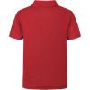 imageQBK 2T16Y Boys School Uniform Pique Polo Kids Performance Neon Short Sleeve Collared Golf Shirt for Toddler to YouthRed