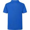 imageQBK 2T16Y Boys School Uniform Pique Polo Kids Performance Neon Short Sleeve Collared Golf Shirt for Toddler to YouthRoyal Blue