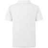 imageQBK 2T16Y Boys School Uniform Pique Polo Kids Performance Neon Short Sleeve Collared Golf Shirt for Toddler to YouthWhite