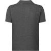 imageQBK Boys Active Performance Golf Polo Shirts Kids Dry Fit School Uniform for Toddler to YouthCharcoal Gray