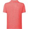 imageQBK Boys Active Performance Golf Polo Shirts Kids Dry Fit School Uniform for Toddler to YouthNeon Red