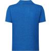 imageQBK Boys Active Performance Golf Polo Shirts Kids Dry Fit School Uniform for Toddler to YouthOcean Blue