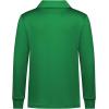 imageQBK Boys Performance Polo Kids Collared Golf Shirts Long Sleeve School Uniform for 4T16YKelly Green