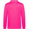 imageQBK Boys Performance Polo Kids Collared Golf Shirts Long Sleeve School Uniform for 4T16YNeon Pink