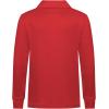 imageQBK Boys Performance Polo Kids Collared Golf Shirts Long Sleeve School Uniform for 4T16YRed
