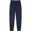 imageQBK Pull on Stretch School Uniform Pant Jogger Pants for Toddler to Youth Boys and GirlsNavy Blue