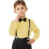 K-boys Dress Shitrs-light Yellow