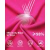 imageQBK 4T to Youth Neon Shirt Kids UPF 50 Dry Fit Athletic Long Sleeve T Shirts for Boys and GirlsMoisture Wicking Rash GuardPink