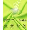 imageQBK 4T to Youth Neon Shirt Kids UPF 50 Dry Fit Athletic Long Sleeve T Shirts for Boys and GirlsMoisture Wicking Rash GuardYellow