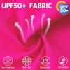 imageQBK Toddler Girls Swim Shorts 2T14 Boyshort Swimsuit UPF 50 Quick Dry Rash Guard Swim BottomsHot Pink