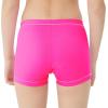 imageQBK Toddler Girls Swim Shorts 2T14 Boyshort Swimsuit UPF 50 Quick Dry Rash Guard Swim BottomsNeon Pink