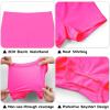 imageQBK Toddler Girls Swim Shorts 2T14 Boyshort Swimsuit UPF 50 Quick Dry Rash Guard Swim BottomsNeon Pink