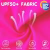 imageQBK Toddler Girls Swim Shorts 2T14 Boyshort Swimsuit UPF 50 Quick Dry Rash Guard Swim BottomsNeon Pink