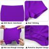imageQBK Toddler Girls Swim Shorts 2T14 Boyshort Swimsuit UPF 50 Quick Dry Rash Guard Swim BottomsPurple