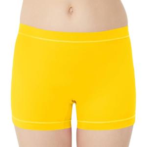 imageQBK Toddler Girls Swim Shorts 2T14 Boyshort Swimsuit UPF 50 Quick Dry Rash Guard Swim BottomsYellow