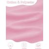 imageQBK 2T to Youth Girls Puff Short Sleeve Polo Toddler School Uniform Pique Polo Kids Collared Golf ShirtLight Pink