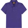 imageQBK 2T to Youth Girls Puff Short Sleeve Polo Toddler School Uniform Pique Polo Kids Collared Golf ShirtPurple