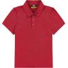 imageQBK 2T to Youth Girls Puff Short Sleeve Polo Toddler School Uniform Pique Polo Kids Collared Golf ShirtRed