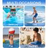imageQBK 2T14Years Toddler Swim Shorts Youth Competitive Boyshort Swimsuit UPF 50 Quick Dry Rash Guard Swimming ShortsRoyal