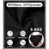 imageQBK Girls Swimming Bottom Suit Swim Brief UPF50 Rash Guard Swimsuit Sun Protection Quick Dry 2t16YearsBlack