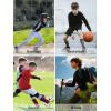 image2T to Youth Boys Compression Shirt Toddler Kids Long Sleeve Baseball Football Undershirt Girls Quick Dry Athletic Base LayerPurple