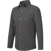 image2T16Y Boys Stretch Long Sleeve Button Down Toddler Dress Shirt Wrinkle Free Oxford Uniform Shirt with Chest PocketGray