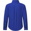 image2T16Y Boys Stretch Long Sleeve Button Down Toddler Dress Shirt Wrinkle Free Oxford Uniform Shirt with Chest PocketRoyal Blue