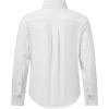 image2T16Y Boys Stretch Long Sleeve Button Down Toddler Dress Shirt Wrinkle Free Oxford Uniform Shirt with Chest PocketWhite