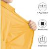 image2T16Y Boys Stretch Long Sleeve Button Down Toddler Dress Shirt Wrinkle Free Oxford Uniform Shirt with Chest PocketYellow