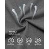 imageQBK 2T to Youth Neon Shirt Kids UPF 50 Dry Fit Athletic Short Sleeve Rash Guard T Shirts for Boys Girls Sports UndershirtDark Heather Grey