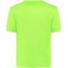 imageQBK 2T to Youth Neon T Shirt Kids Rash Guard UPF 50 VNeck Dry Fit Athletic Short Sleeve Shirts for Boys and GirlsGreen