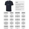imageQBK 2T to Youth Neon T Shirt Kids Rash Guard UPF 50 VNeck Dry Fit Athletic Short Sleeve Shirts for Boys and GirlsNavy077