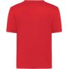 imageQBK 2T to Youth Neon T Shirt Kids Rash Guard UPF 50 VNeck Dry Fit Athletic Short Sleeve Shirts for Boys and GirlsRed