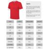 imageQBK 2T to Youth Neon T Shirt Kids Rash Guard UPF 50 VNeck Dry Fit Athletic Short Sleeve Shirts for Boys and GirlsRed