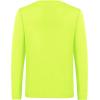 imageQBK 4T to Youth Neon Shirt Kids Rash Guard UPF 50 VNeck Dry Fit Athletic Performance Long Sleeve Shirts for Boys and GirlsNeon Yellow
