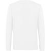 imageQBK 4T to Youth Neon Shirt Kids Rash Guard UPF 50 VNeck Dry Fit Athletic Performance Long Sleeve Shirts for Boys and GirlsWhite