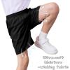 imageQBK Boys 2in1 Athletic Running Shorts with Compression Liner Lightweight Quick Dry 3T16YBlack