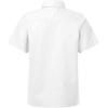 imageQBK Boys Cotton Linen Short Sleeve Classic Button Down Shirts Boys Dress Shirt with Chest Pocket for 2T16 YearsWhite
