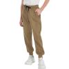 imageQBK Boys Joggers SlimFit Tapered Sweatpants with Adjustable Drawstring Waist Stretch for Sports ampamp Casual Wear 316YKhaki6