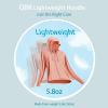 imageQBK Light Weight Zip Up Hoodie Thin Summer Jacket For WomenCoral