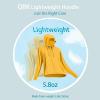 imageQBK Light Weight Zip Up Hoodie Thin Summer Jacket For WomenMustard